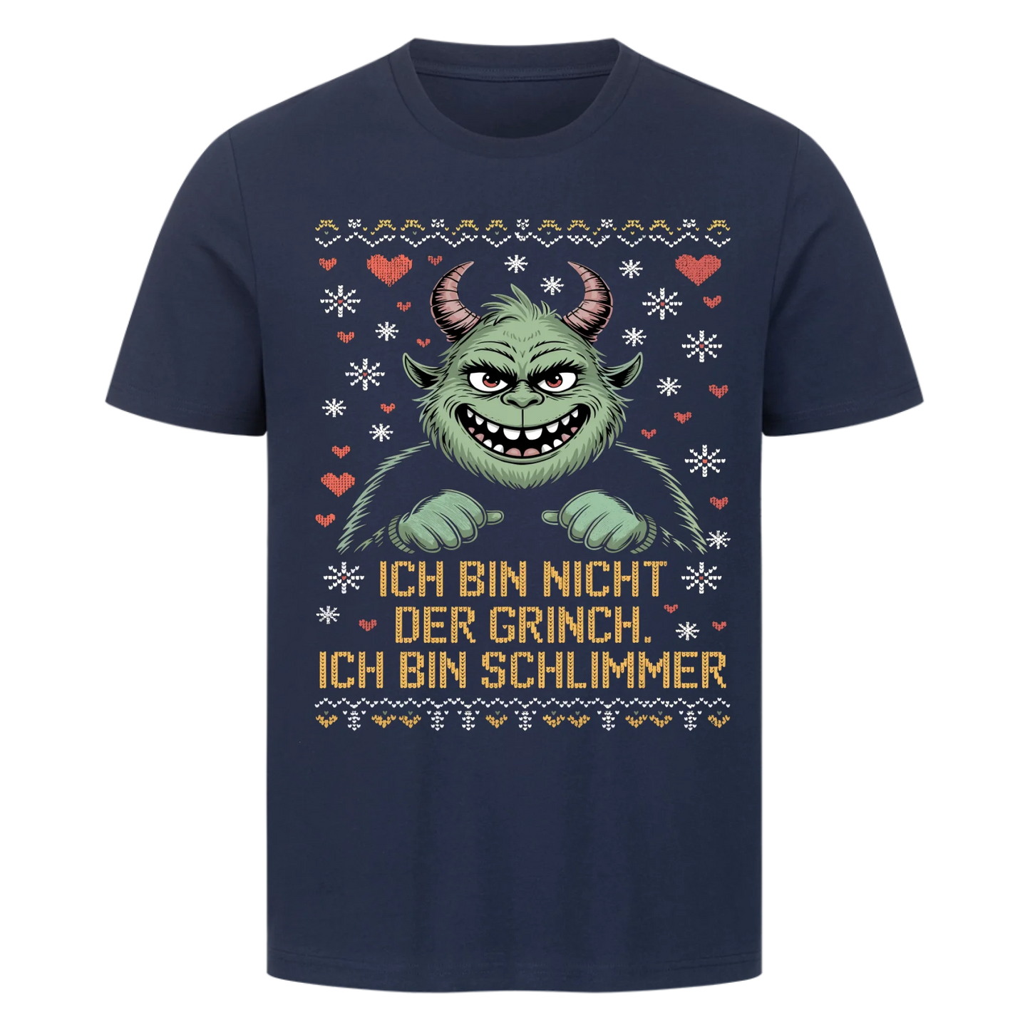 ugly christmas Grinch Premium T-Shirt 8