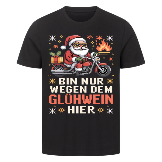 Ugly Christmas Santa Glühwein Premium T-Shirt