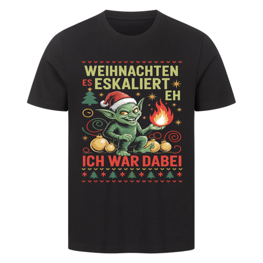 Ugly Christmas Es eskaliert eh Premium T-Shirt