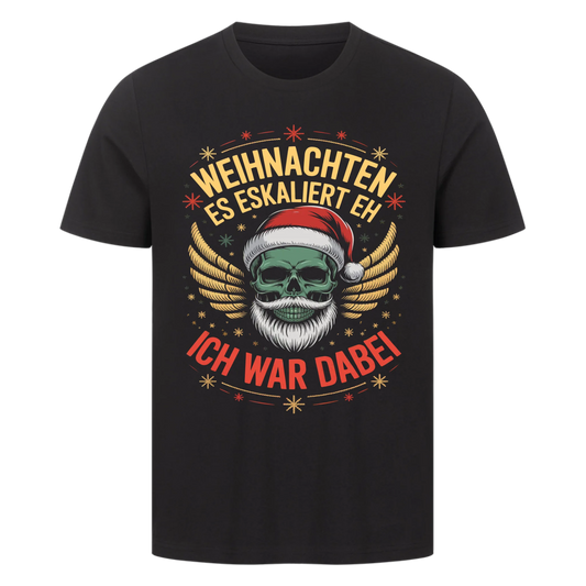 Ugly Christmas Es eskaliert eh Biker Premium T-Shirt