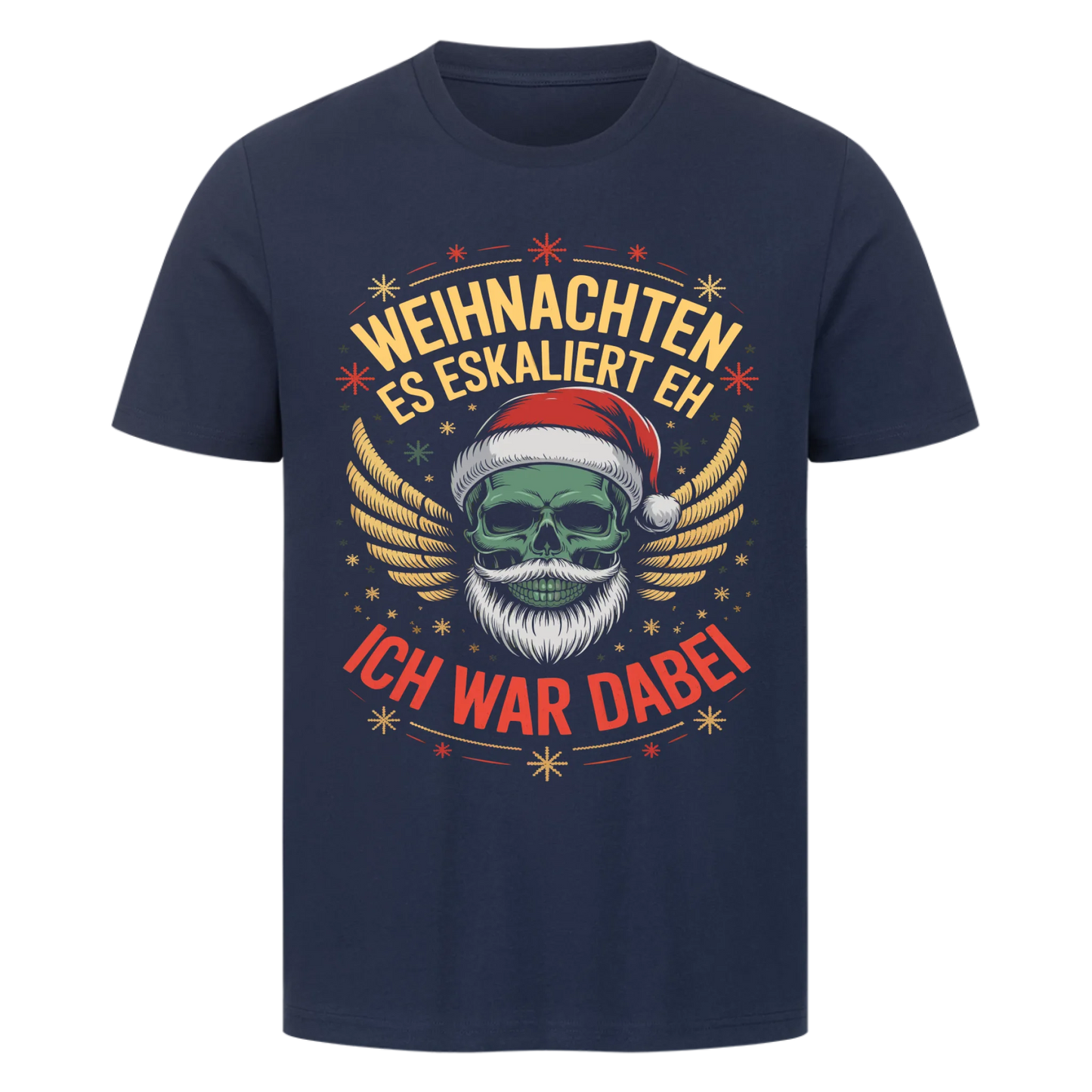 Ugly Christmas Es eskaliert eh Biker Premium T-Shirt