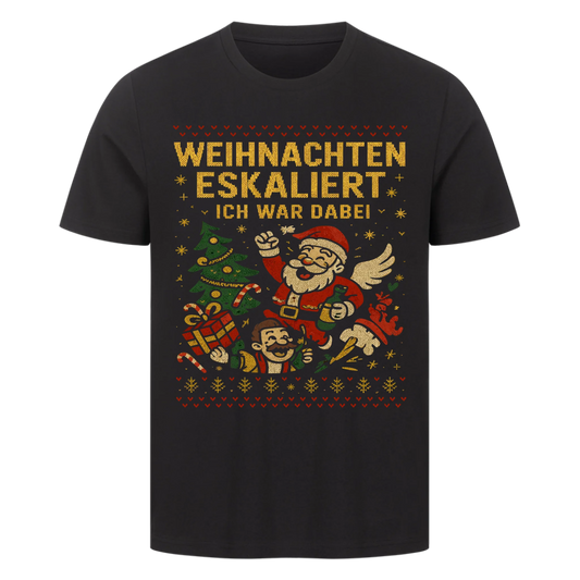 Ugly Christmas Es eskaliert eh Premium T-Shirt 2