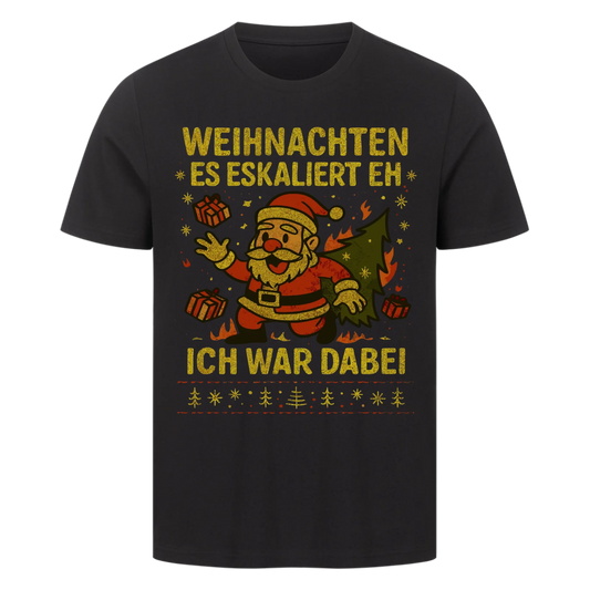 Ugly Christmas Es eskaliert eh Premium T-Shirt 3