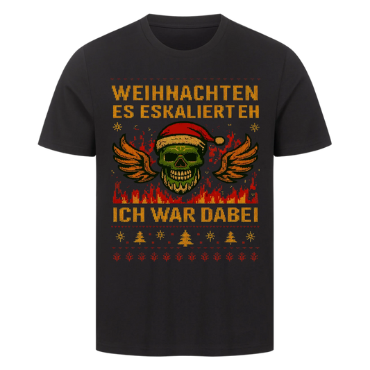 Ugly Christmas Es eskaliert eh Biker Premium T-Shirt 6