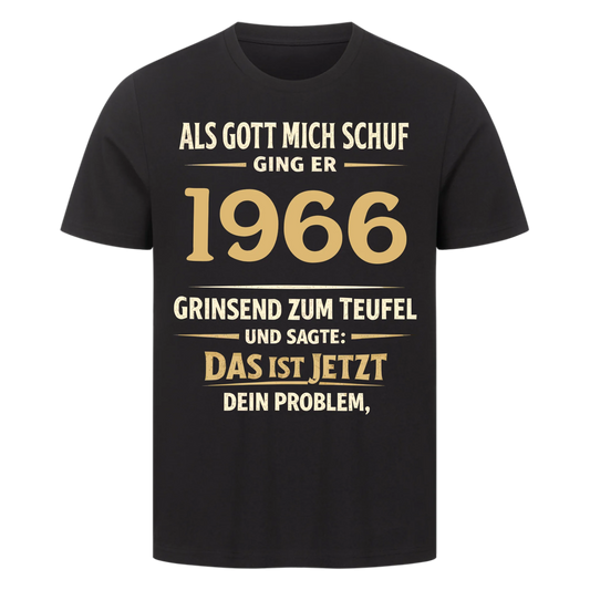 Als Gott mich schuf ging er [1966] zum Teufel personalisiert Premium T-Shirt 6