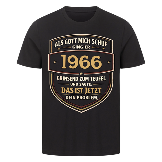 Als Gott mich schuf ging er [1966] zum Teufel personalisiert Premium T-Shirt 11