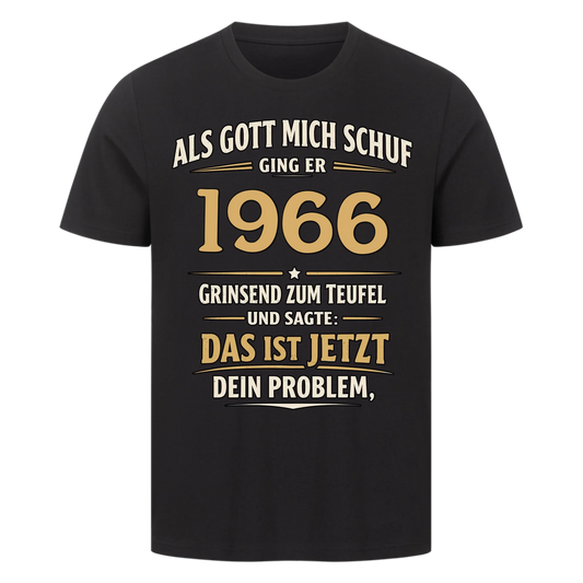 Als Gott mich schuf ging er [1966] zum Teufel personalisiert Premium T-Shirt 12