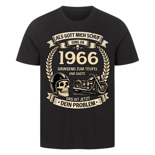 Als Gott mich schuf ging er [1966] zum Teufel personalisiert Premium T-Shirt 13