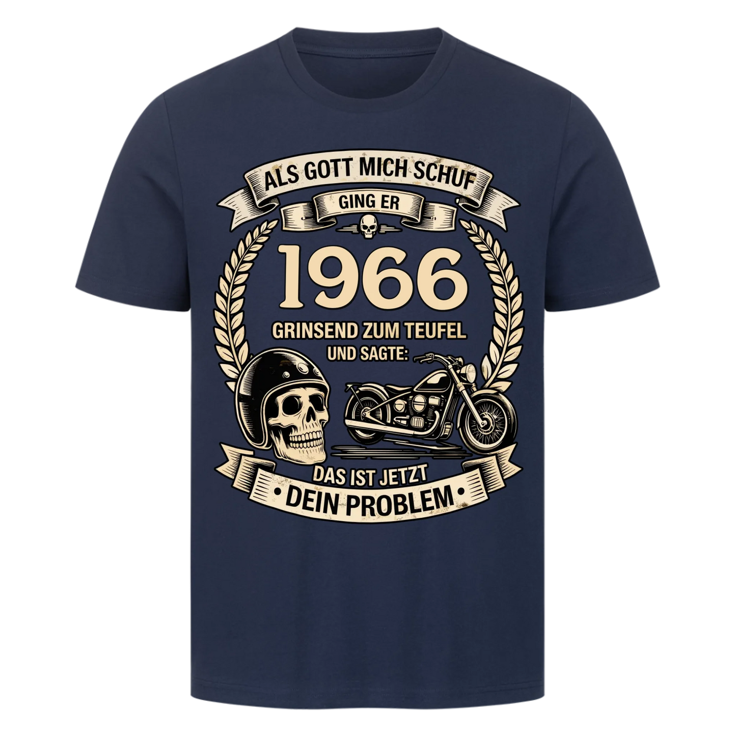 Als Gott mich schuf ging er [1966] zum Teufel personalisiert Premium T-Shirt 13