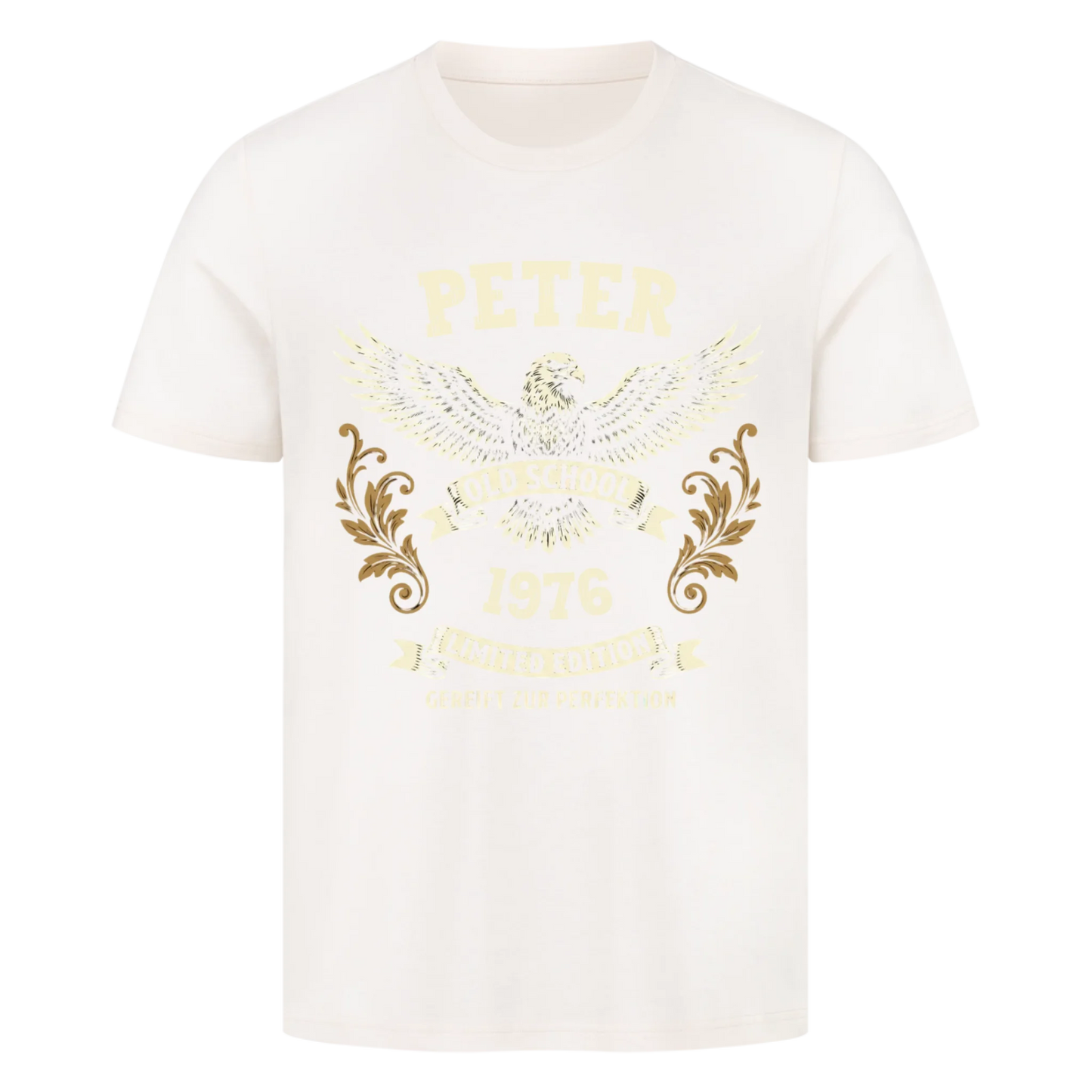 Biker Old School personalisiertes Premium T-Shirt