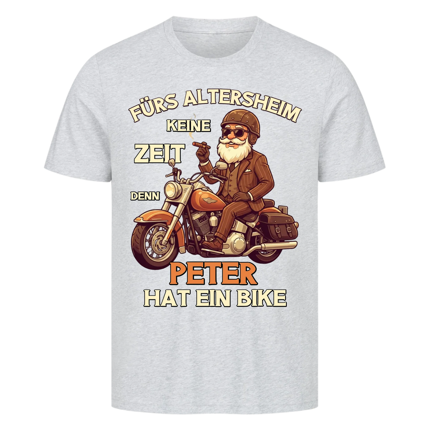 Fürs Altersheim keine Zeit  Rentner mit Stil personalisiert Premium T-Shirt