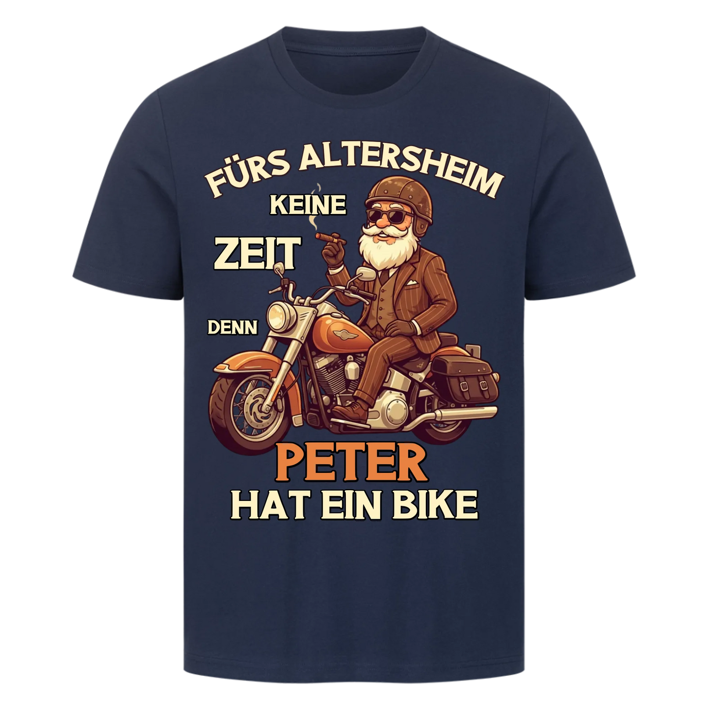 Fürs Altersheim keine Zeit  Rentner mit Stil personalisiert Premium T-Shirt