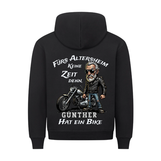 Fürs Altersheim keine Zeit Rentner cool personalisiert Premium Hoodie