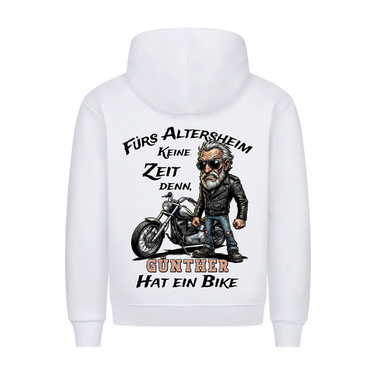 Fürs Altersheim keine Zeit der Rentner personalisiert Premium Hoodie