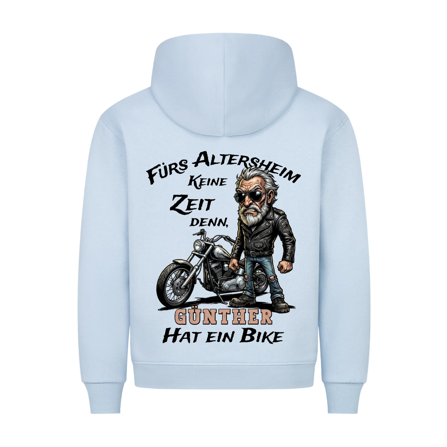 Fürs Altersheim keine Zeit der Rentner personalisiert Premium Hoodie