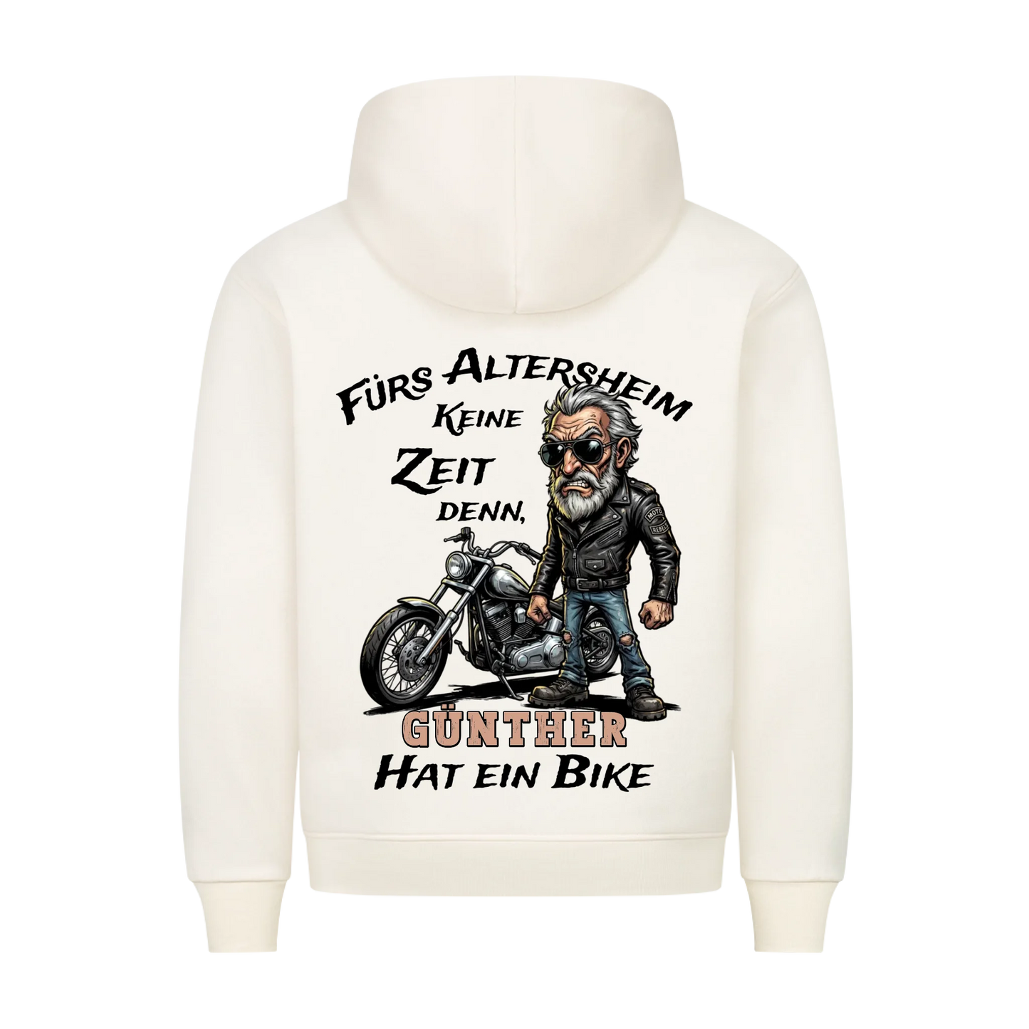 Fürs Altersheim keine Zeit der Rentner personalisiert Premium Hoodie