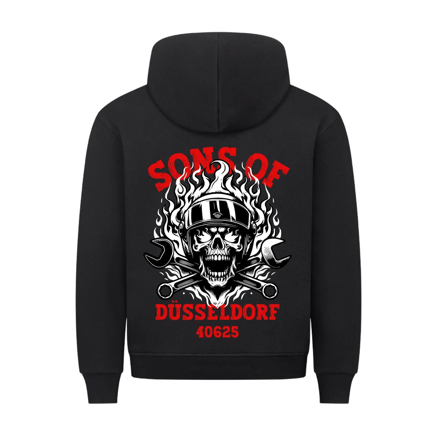 Sons of biker personalisiert Premium Hoodie