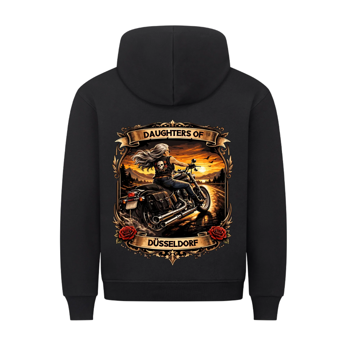 Daughters of alt und wild personalisiertes Premium Hoodie
