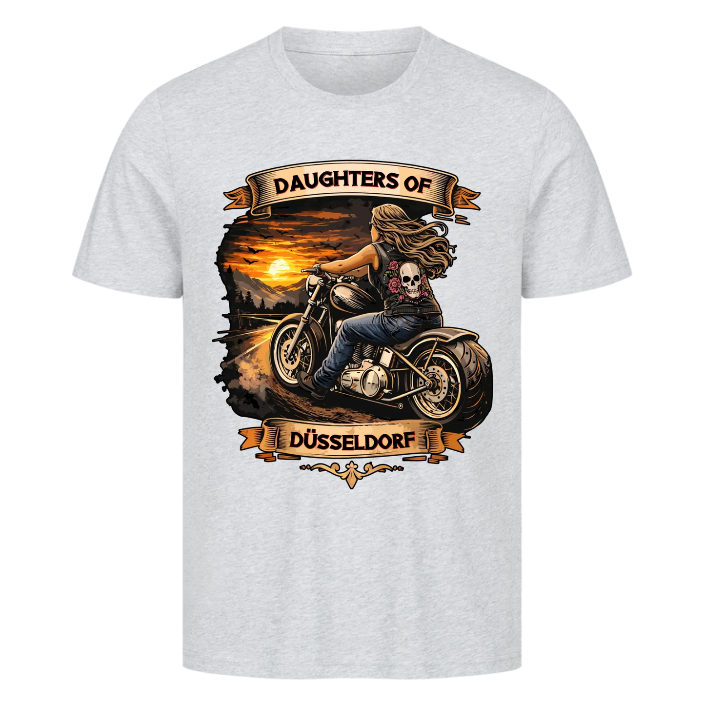 Daughters of jung und wild personalisiertes Premium T-Shirt