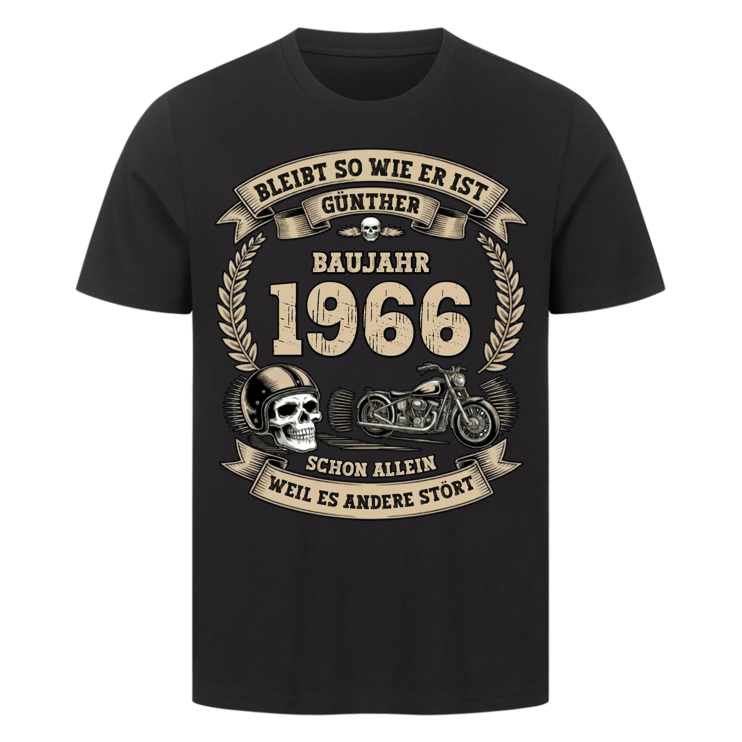 Bleibt wie er ist personalisiert Premium T-Shirt