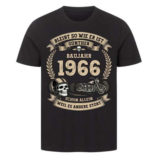 Bleibt wie er ist personalisiert Premium T-Shirt