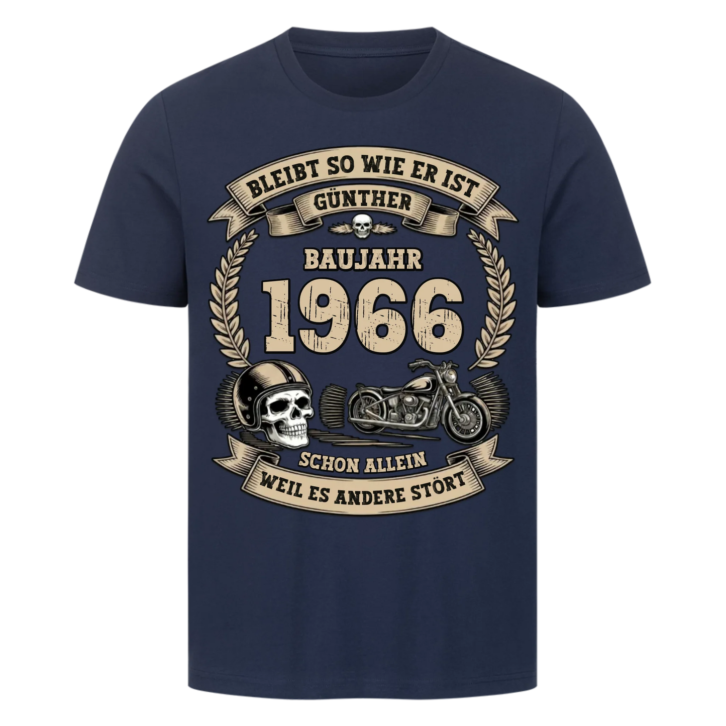 Bleibt wie er ist personalisiert Premium T-Shirt