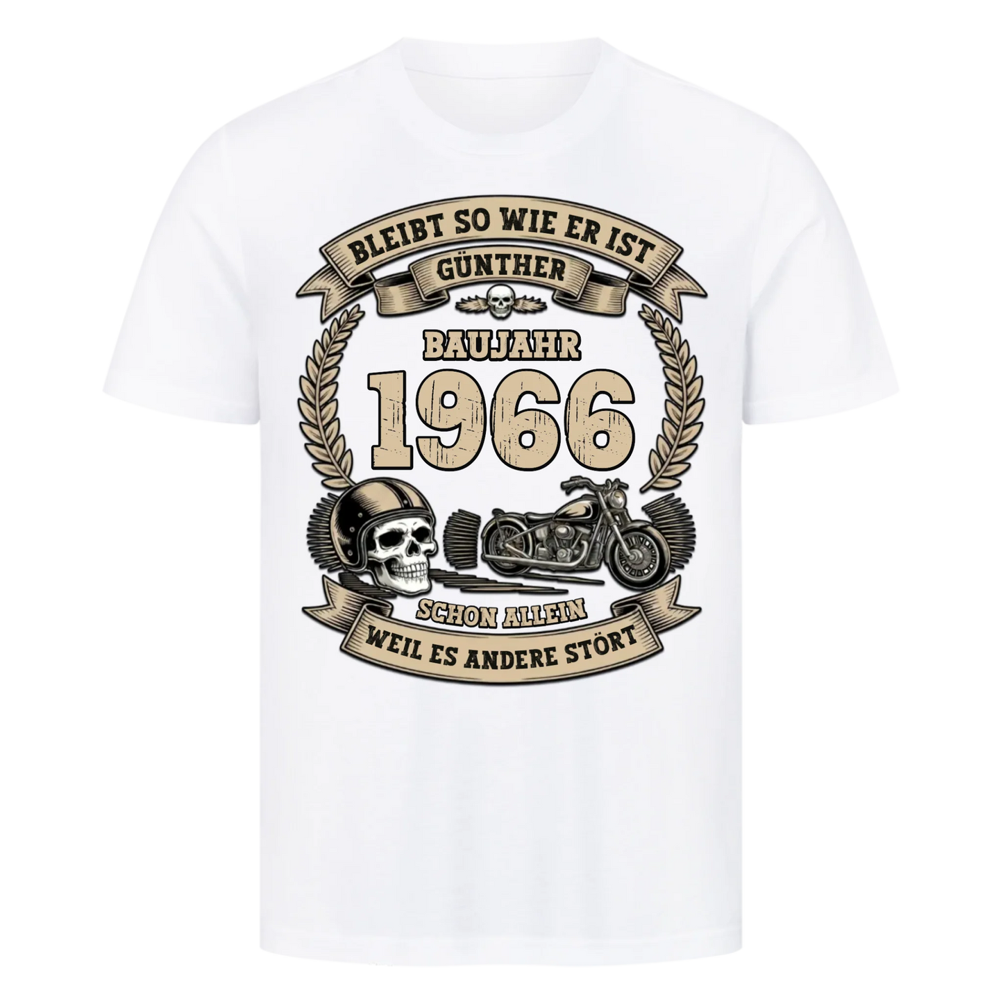 Bleibt wie er ist personalisiert Premium T-Shirt