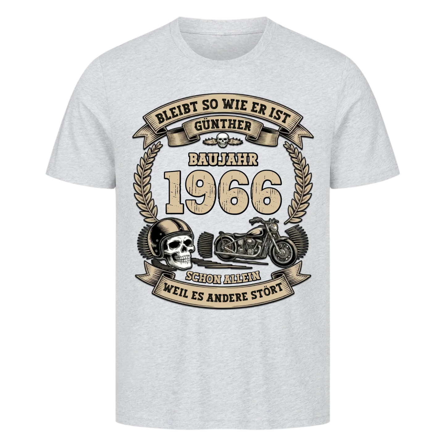 Bleibt wie er ist personalisiert Premium T-Shirt