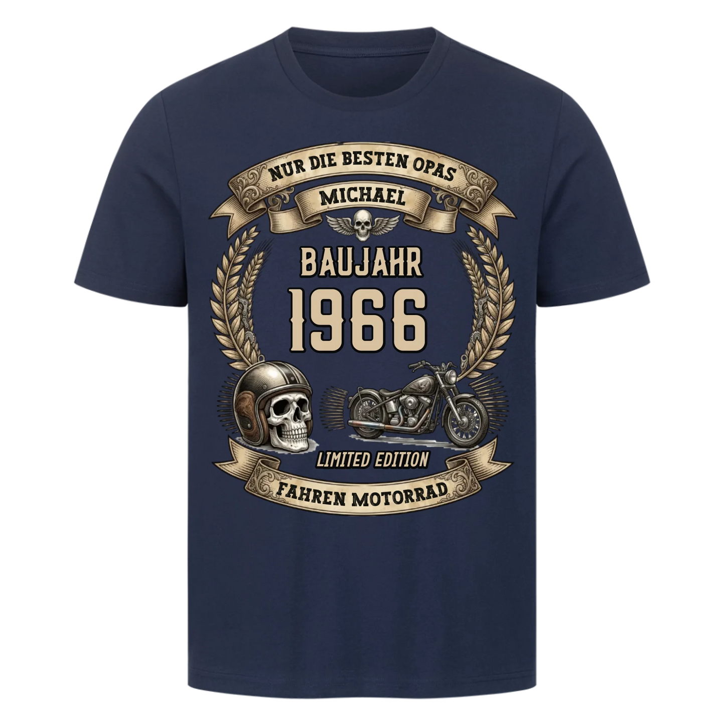 Nur die besten Opas personalisiert Premium T-Shirt