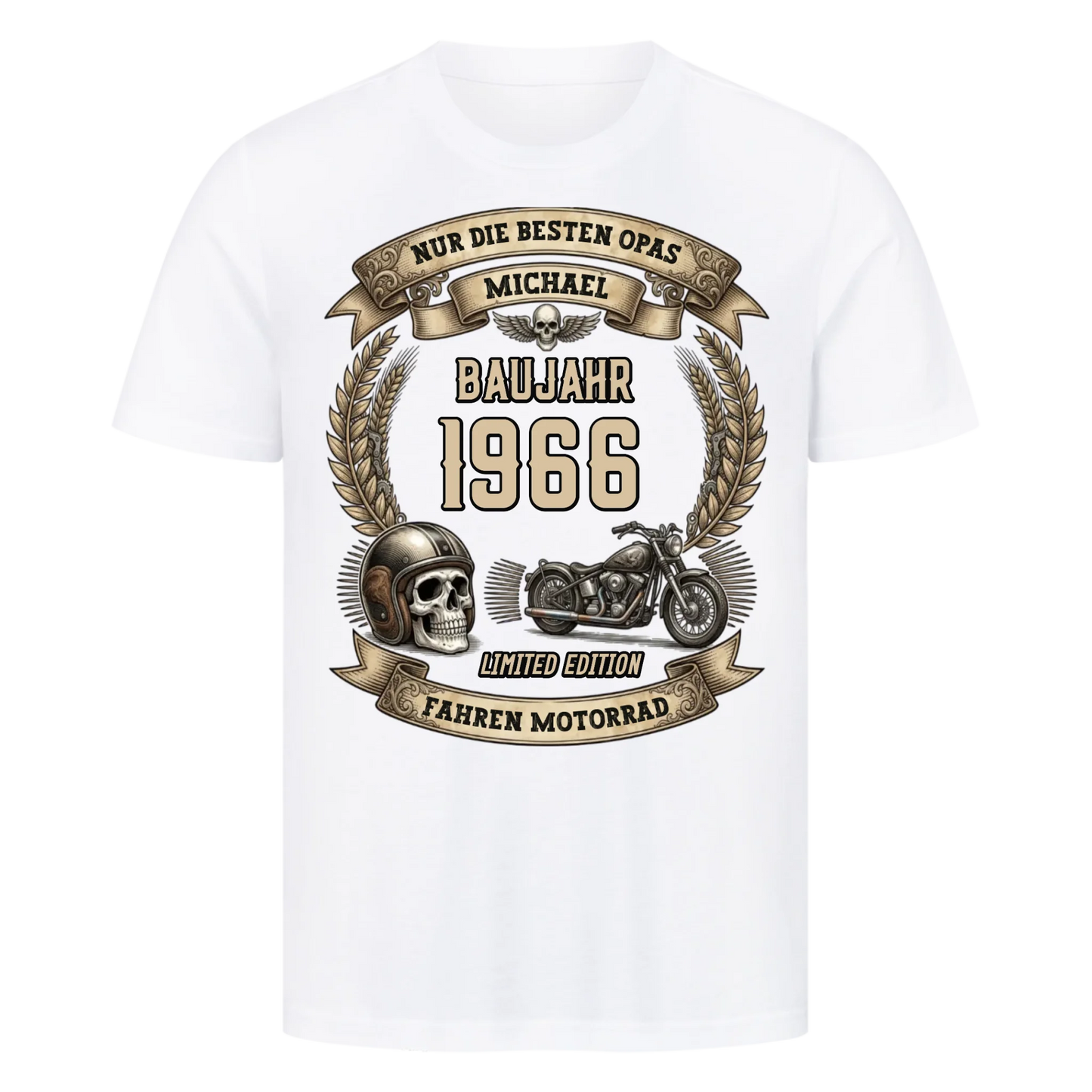 Nur die besten Opas personalisiert Premium T-Shirt