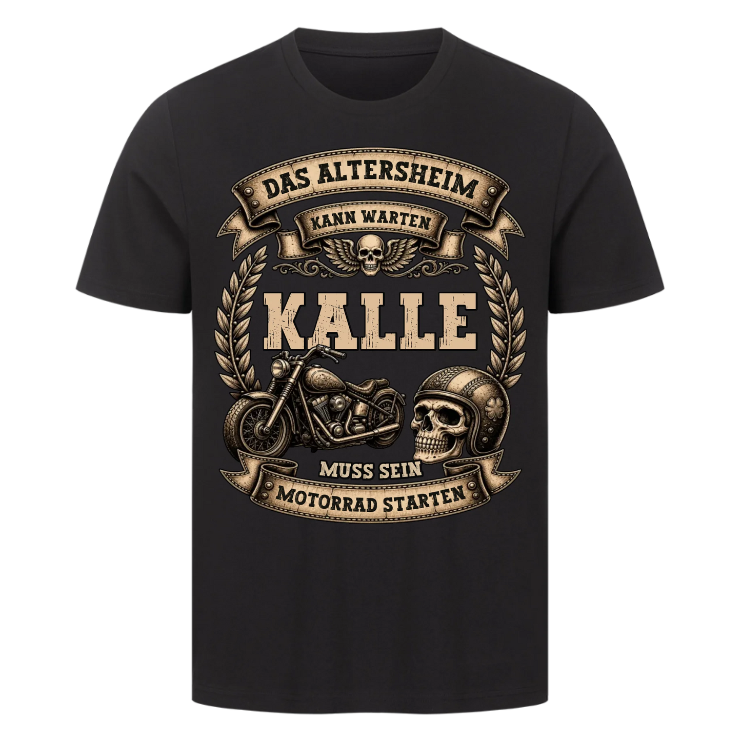 Das Altersheim kann warten personalisiert Premium T-Shirt