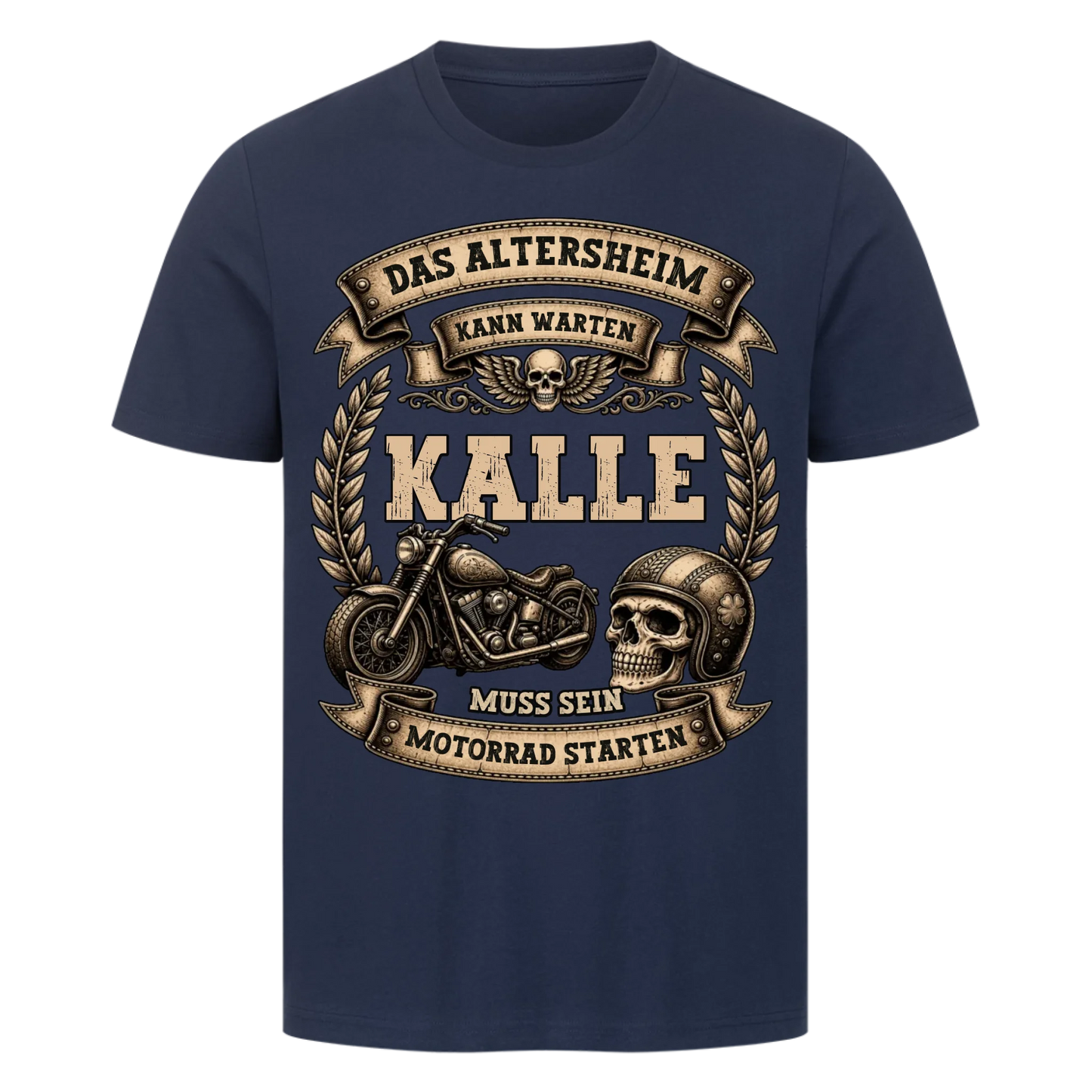Das Altersheim kann warten personalisiert Premium T-Shirt