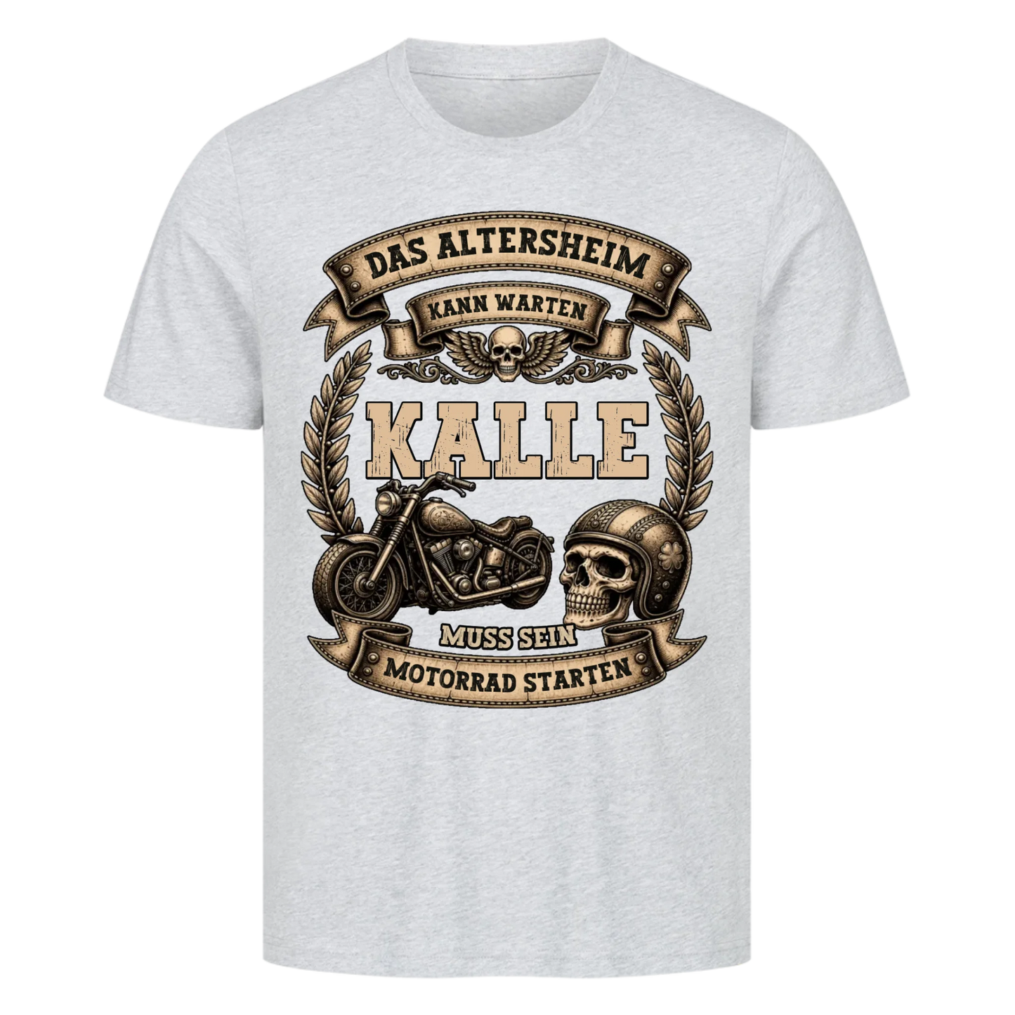 Das Altersheim kann warten personalisiert Premium T-Shirt