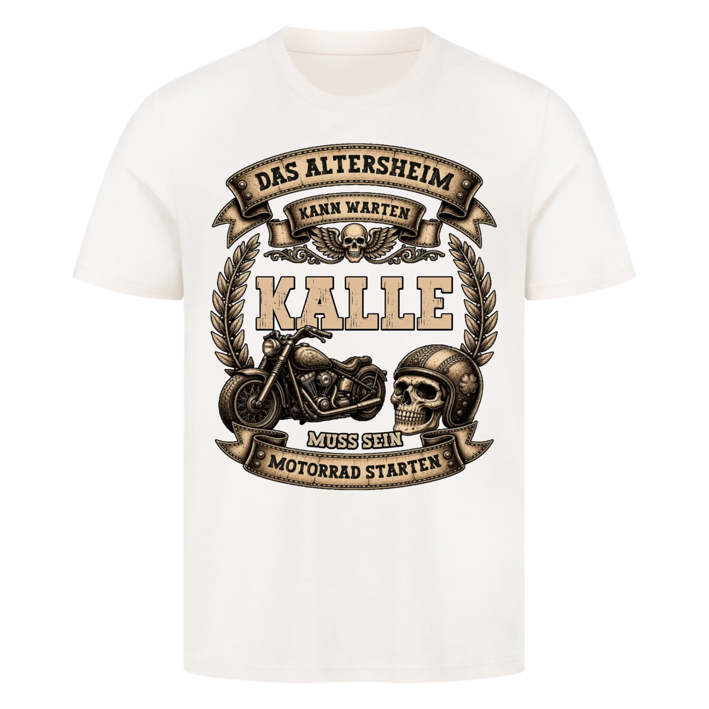Das Altersheim kann warten personalisiert Premium T-Shirt