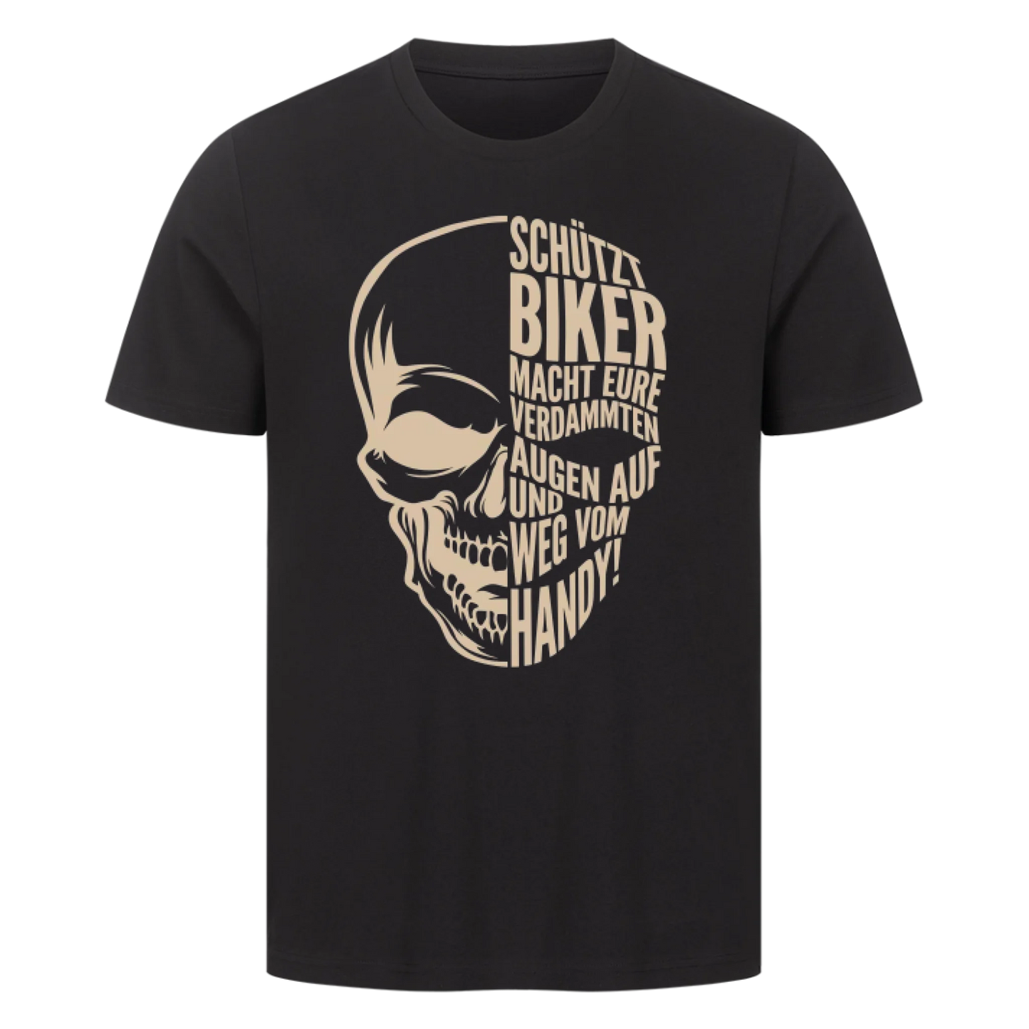 Schützt Biker Schädel Edition personalisiert Premium T-Shirt
