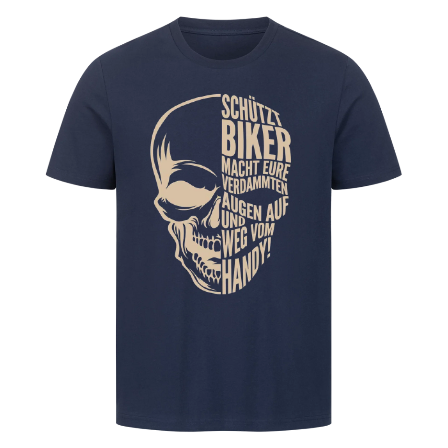 Schützt Biker Schädel Edition personalisiert Premium T-Shirt