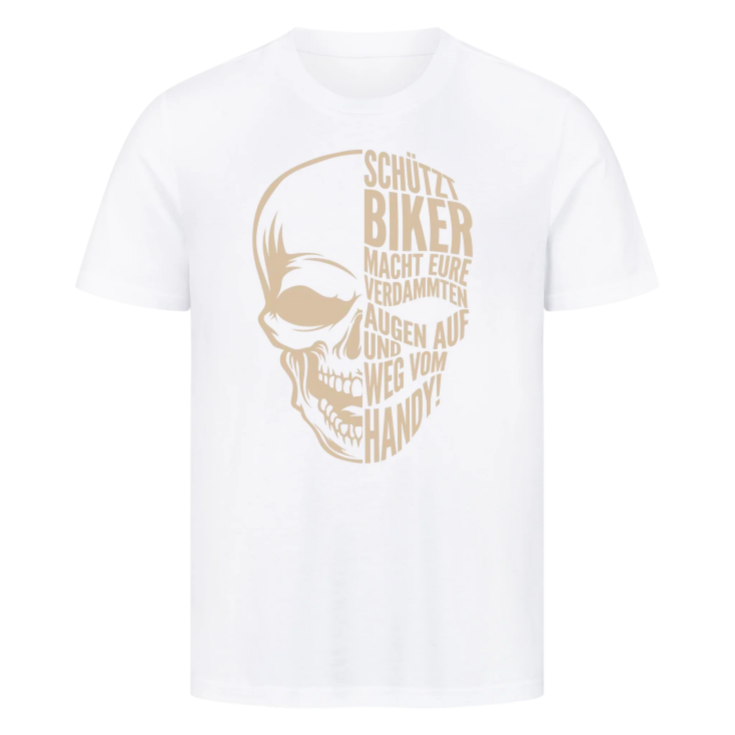Schützt Biker Schädel Edition personalisiert Premium T-Shirt
