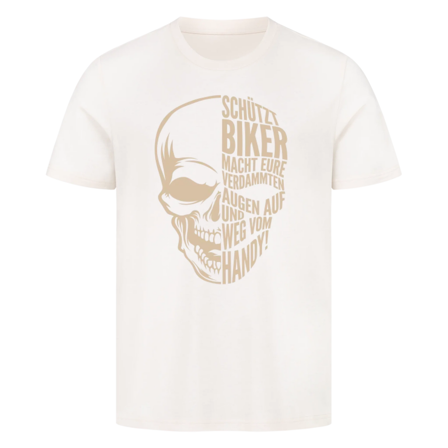 Schützt Biker Schädel Edition personalisiert Premium T-Shirt