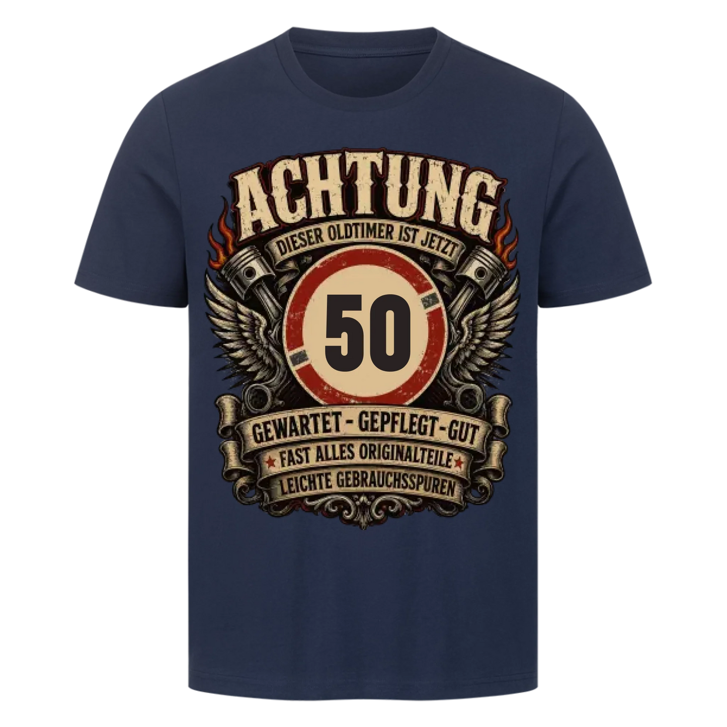 Achtung dieser Oldtimer ist jetzt dein Jahr personalisiert Premium T-Shirt