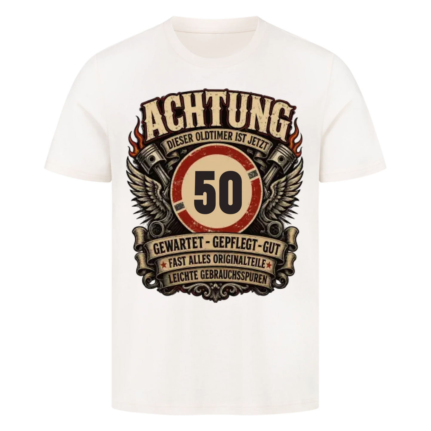 Achtung dieser Oldtimer ist jetzt dein Jahr personalisiert Premium T-Shirt