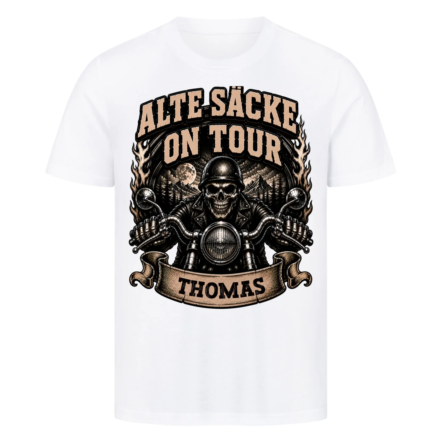 Alte Säcke on Tour Name personalisiert Premium T-Shirt