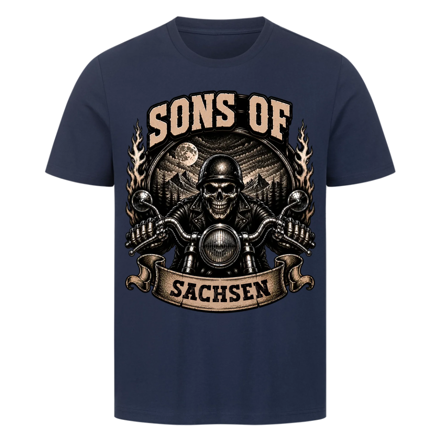 Sons Of skul edition Stadt personalisiert Premium T-Shirt