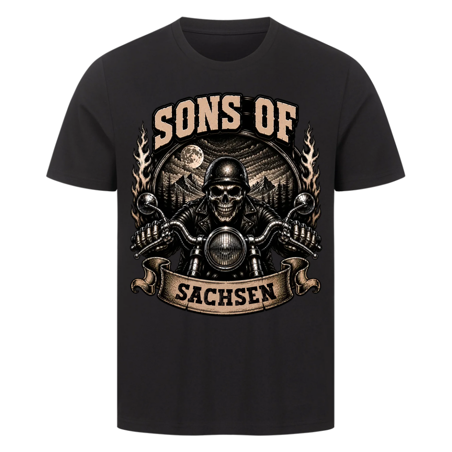 Sons Of skul edition Stadt personalisiert Premium T-Shirt