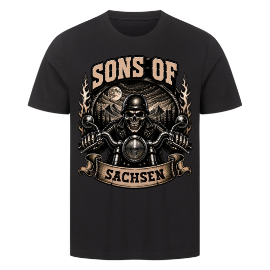 Sons Of skul edition Stadt personalisiert Premium T-Shirt