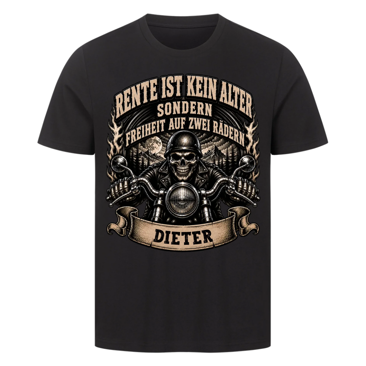 Rente ist kein Alter Name personalisiert Premium T-Shirt