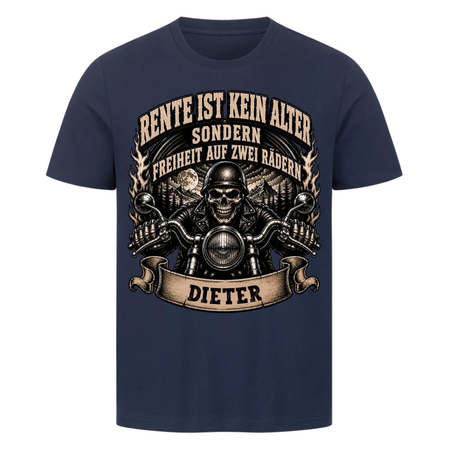 Rente ist kein Alter Name personalisiert Premium T-Shirt