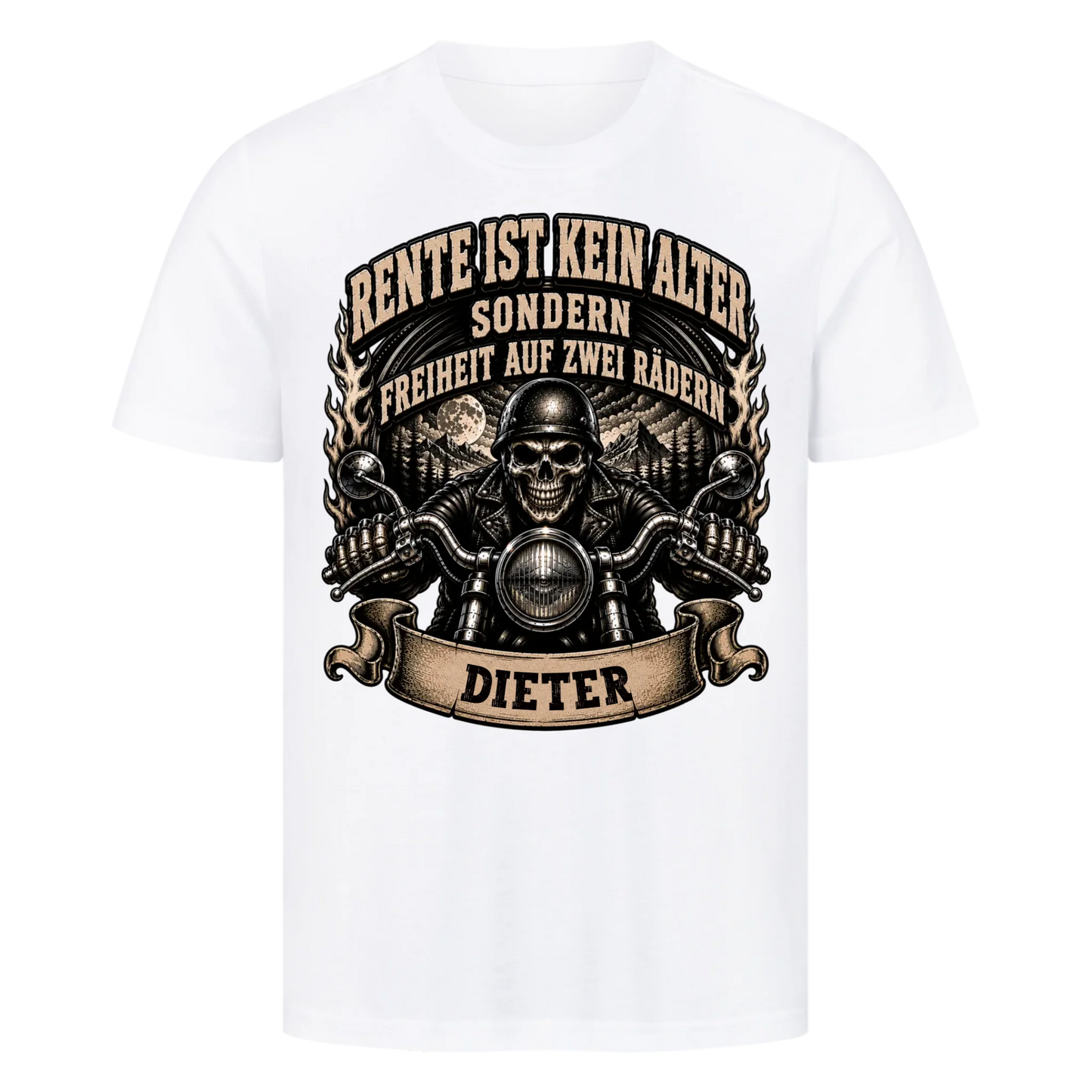 Rente ist kein Alter Name personalisiert Premium T-Shirt