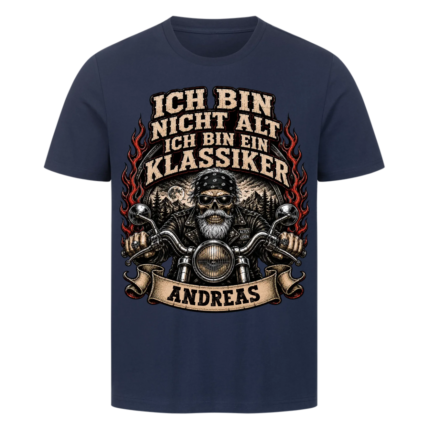 Ich bin nicht alt ich bin ein Klassiker Name personalisiert Premium T-Shirt