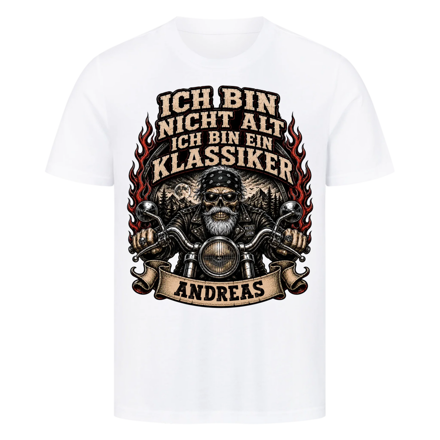 Ich bin nicht alt ich bin ein Klassiker Name personalisiert Premium T-Shirt