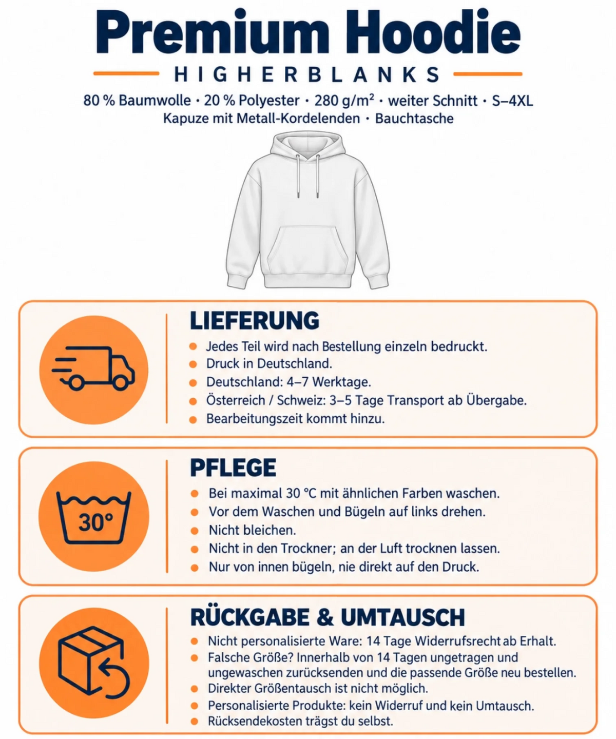 hoodie higher blanks information